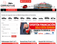 Tablet Screenshot of carmotive.es